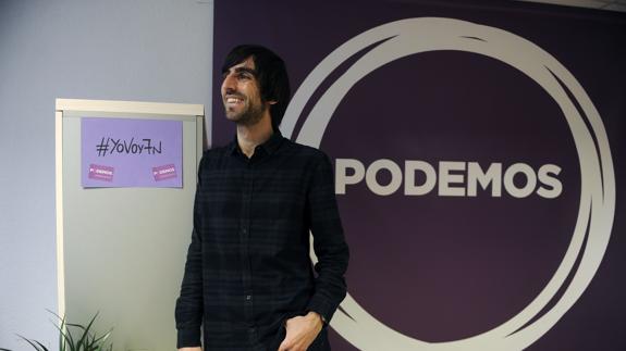 Eduardo Maura, diputaldo de Podemos por Vizcaya.