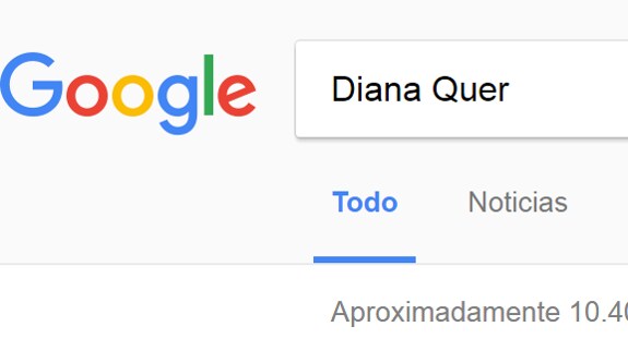 'Diana Quer', entre lo más buscado en España en Google en 2016.