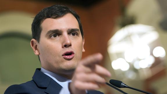 El presidente de Ciudadanos, Albert Rivera.