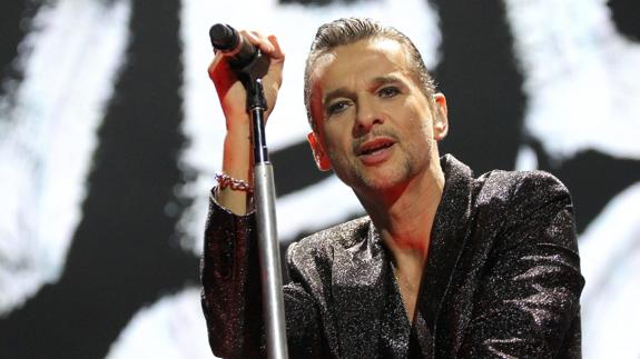 El vocalista Dave Gahan.