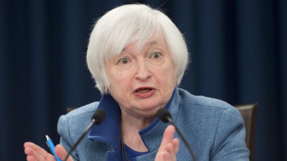 Janet Yellen, presidenta de la Reserva Federal.