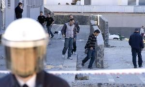 Otra intervención anterior de la Policía en esta zona. HOY