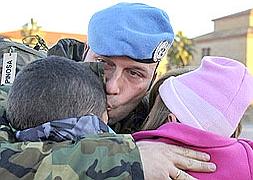 Ya está aquí la primera tanda de soldados extremeños destinados en Líbano