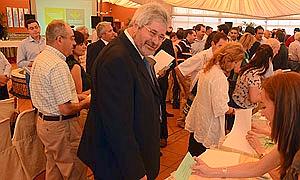 Florencio Torres votando esta mañana.|BRÍGIDO