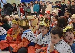 Los Reyes Magos se adelantan en el colegio
