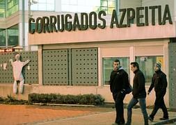 Gallardo despide a los últimos 50 trabajadores de Corrugados Azpeitia