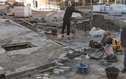 La plataforma única en la calle Guardia Civil estará lista en abril