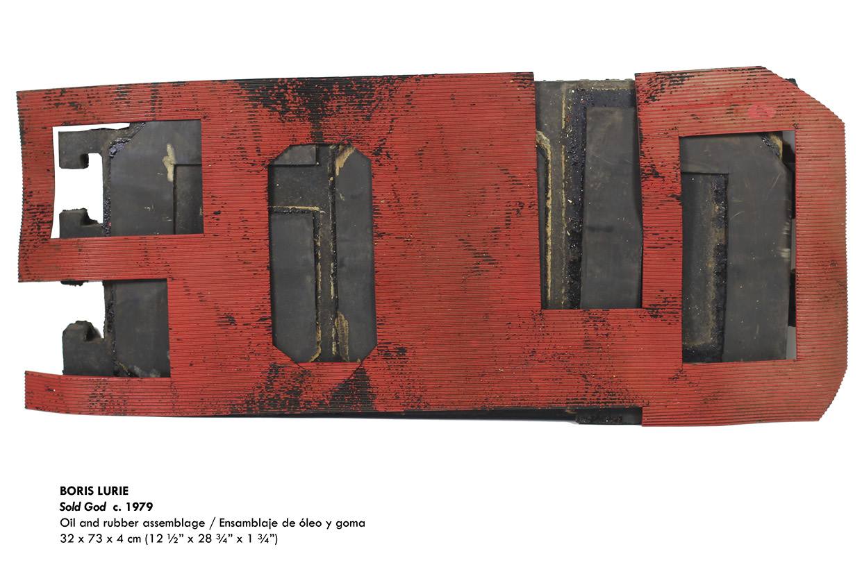 Obra titulada 'Sold God' y realizada en 1979. 