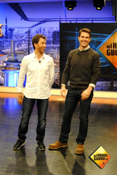 Pablo Motos y Tom Cruise. :: r. c.