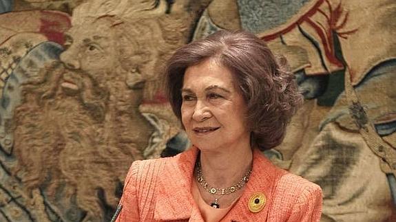 La reina Sofía, en una imagen de archivo.