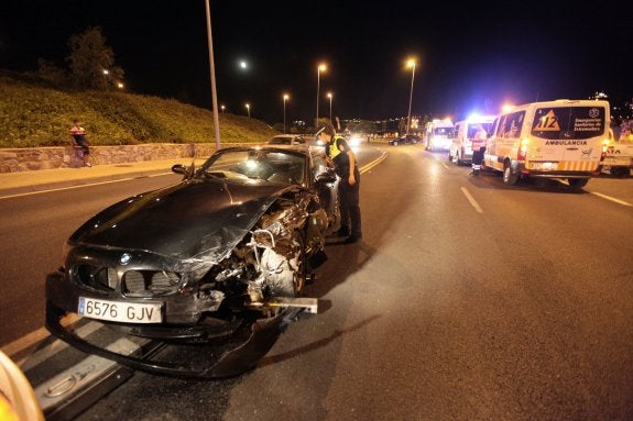 Accidente ocurrido el pasado septiembre en Cáceres. :: hoy