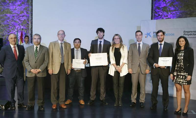 Foto de grupo de los premiados en esta edición.