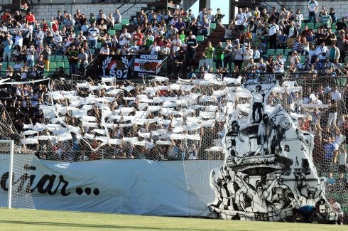 Un fondo del Romano durante el Mérida-Ávila. :: Brígido