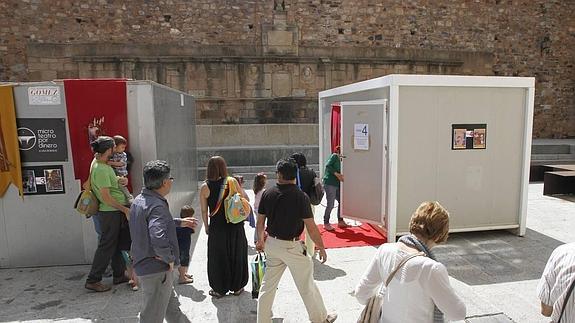 Cartel anunciador de la obra de teatro 'Macbeth'.