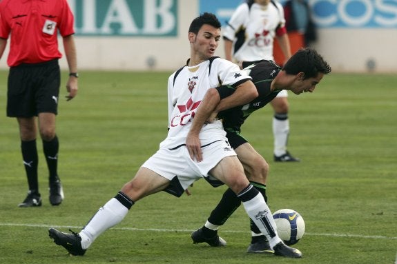 Moreno, el fichaje del Cacereño, viene de La Roda. :: HOY