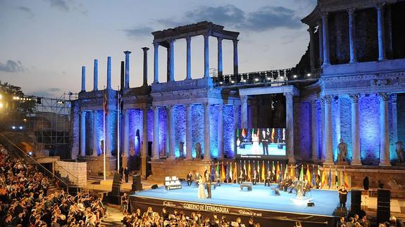 Imagen de archivo de la entrega de Medallas del año pasado