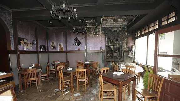 Un incendio daña un restaurante de General Ezponda