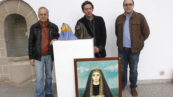 15 artistas cacereños plasman su imagen de la Virgen María en una exposición