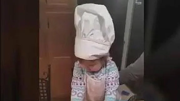 La niña cocinera