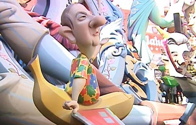 Los viajes de Monago presentes en Las Fallas