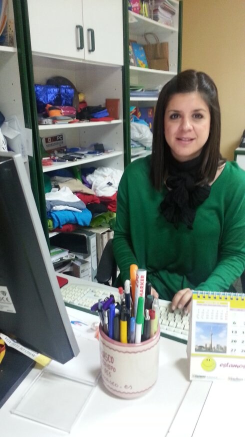 Cristina San Juan trabaja como administrativa y comercial. :: e.g.r.