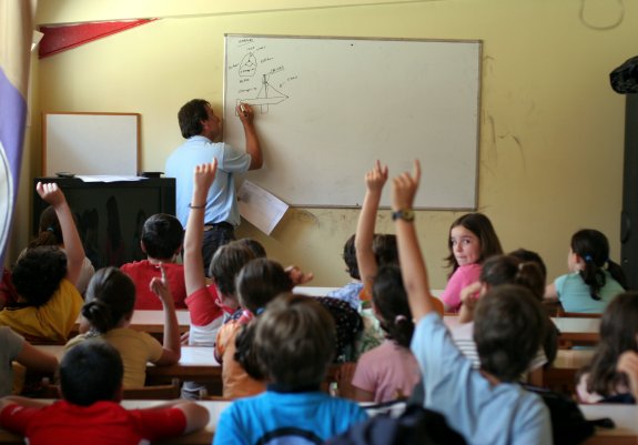 Clase en un centro educativo. :: hoy