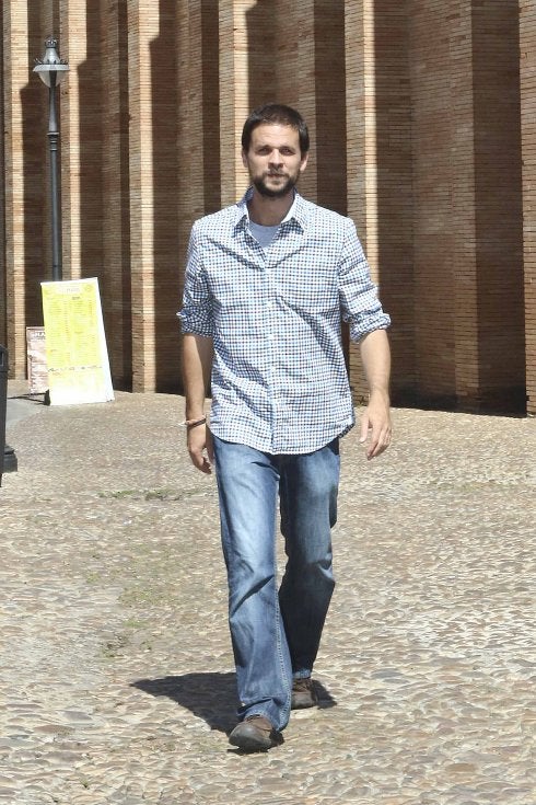 Álvaro Jaén, líder de Podemos y aspirante a la Presidencia de la Junta. :: j.m. romero