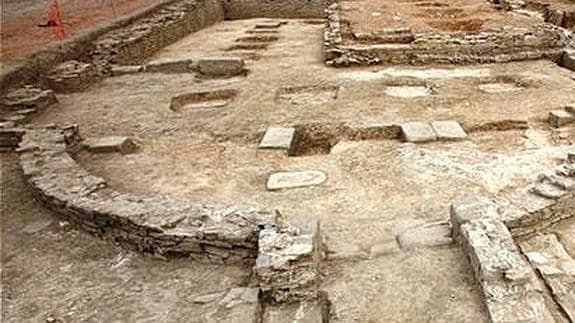 Restos de la ciudad romana de Contributa Iulia, en Medina de las Torres:: HOY