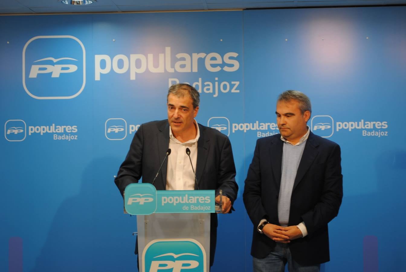 Astorga y Fragoso el día de la presentación de la campaña