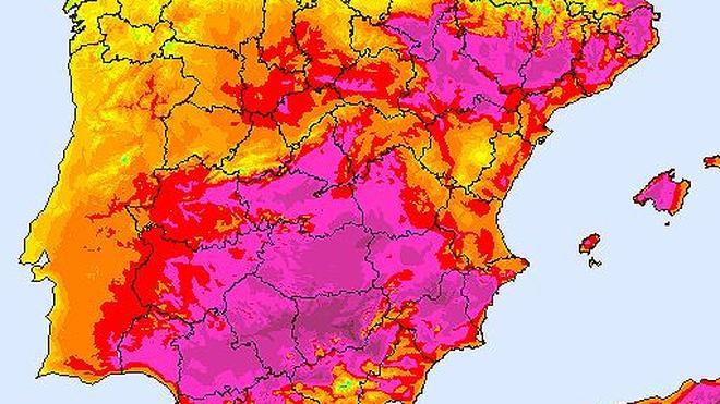 La ola de calor azota a Extremadura