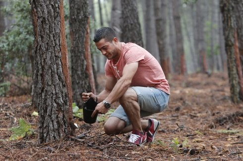 Uno de los jóvenes que participa en la iniciativa. :: hoy