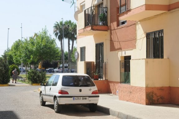 Vivienda en la que tuvieron lugar los hechos. :: hoy