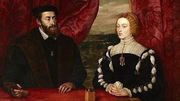 El Emperador Carlos V e Isabel de Portugal. 