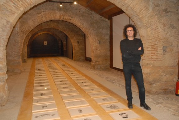 Daniel García Andújar en el Museo Vostell-Malpartida