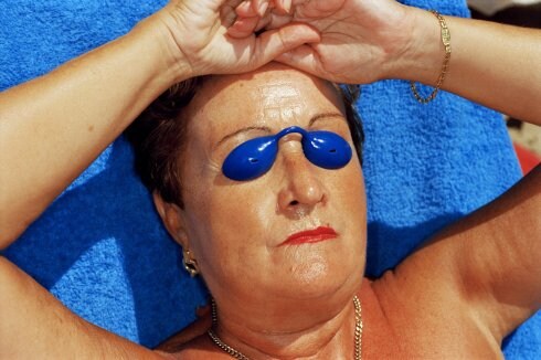 Una turista. :: martin parr