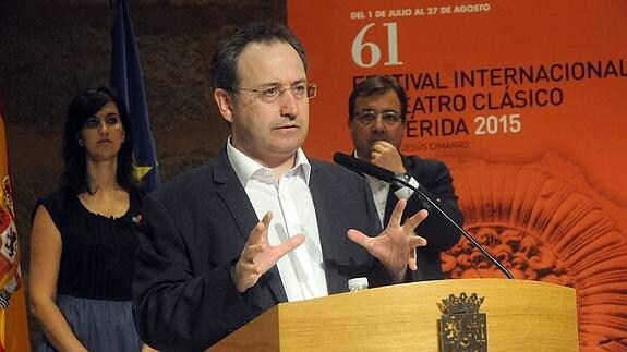 Jesús Cimarro obtiene la mejor puntuación para organizar el Festival de Mérida