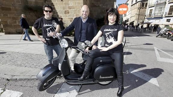 José Manuel Álvarez, Pedro Muriel y Mari Cruz Granados. 