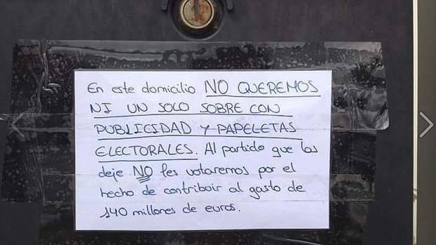 La campaña de Facebook más viral: «Si me mandas publicidad no te voto»