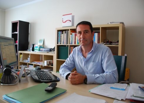 José Cortés, en su despacho . :: JSP