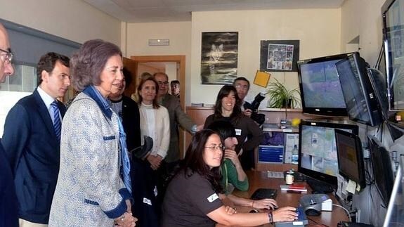 La Reina Sofía visita el centro de cría de lince ibérico de Zarza de Granadilla