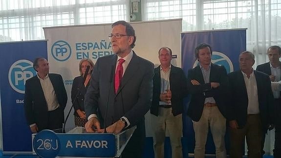 Mariano Rajoy en Badajoz