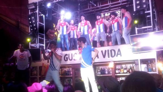 Actuación de Los Chungos en la feria de San Juan:: ALEJANDRO MERINO