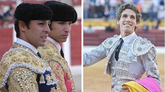 Los hermanos Rivera Odóñez y Ginés Marín:: HOY