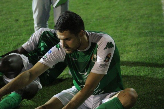 Nando González durante esta pretemporada. :: CP CACEREÑO