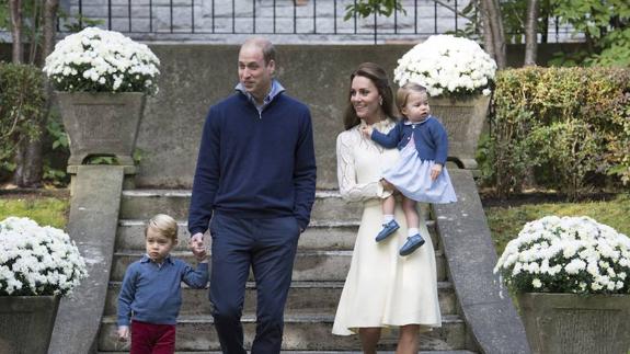 Duques de Cambridge en su visita a Canadá