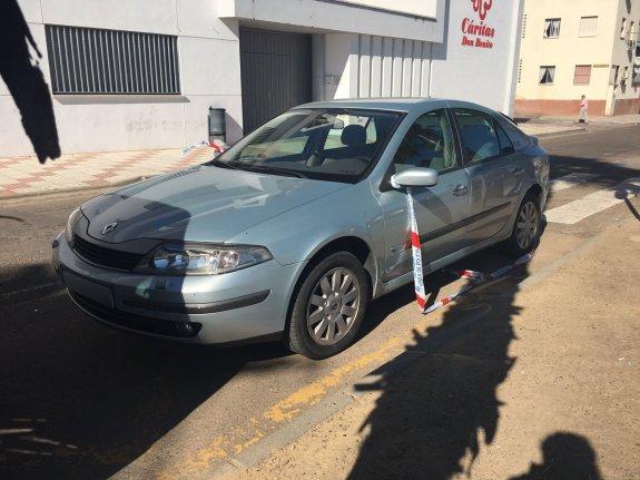 El coche con el que presuntamente se cometió el atropello. :: hoy