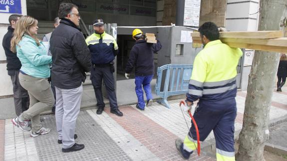 Autorizan el regreso de los vecinos  al edificio de Virgen de la  Montaña