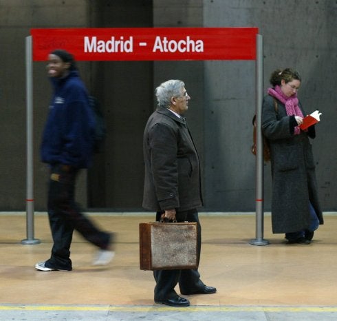 Atocha Cercanías, destino del tren extremeño. :: hoy