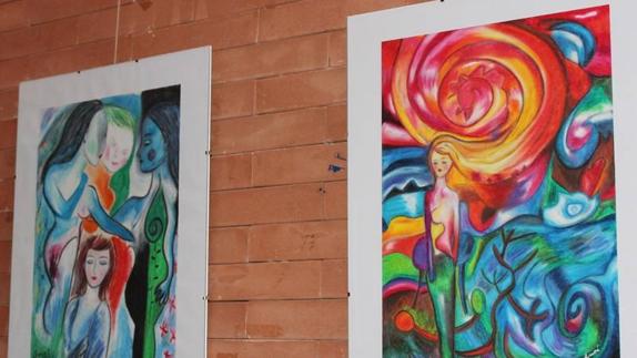 Ana Isabel Masa expone su obra en el Alcazaba