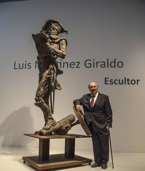 Exposición de escultura de Luis Martínez Giraldo en el MUBA